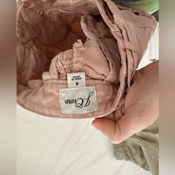 Bundle 2 JCrew size4:  D-ring patchwork shorts - Picture 5 of 6